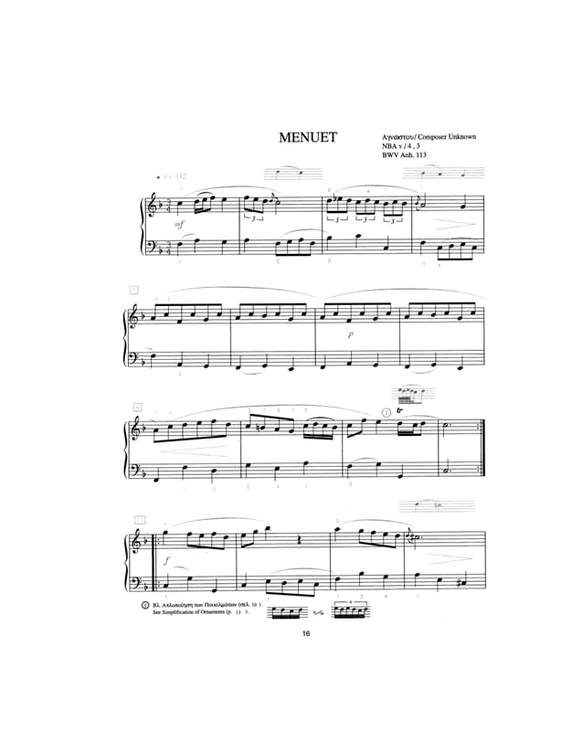 Bach Johann Sebastian - Anna Magdalena 1725 BK / MP3