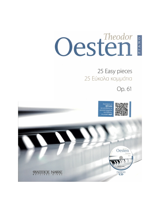 Oesten Theodor - 25 Εύκολα Kομμάτια Op. 61 BK / CD / MP3
