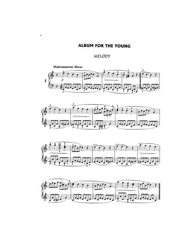 Schumann Robert - Album For The Young Op. 68