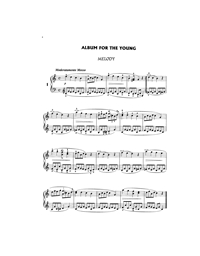 Schumann Robert - Album For The Young Op. 68
