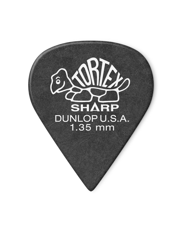 DUNLOP 412P1.35 Tortex Sharp 1.35mm Picks (12 pieces)