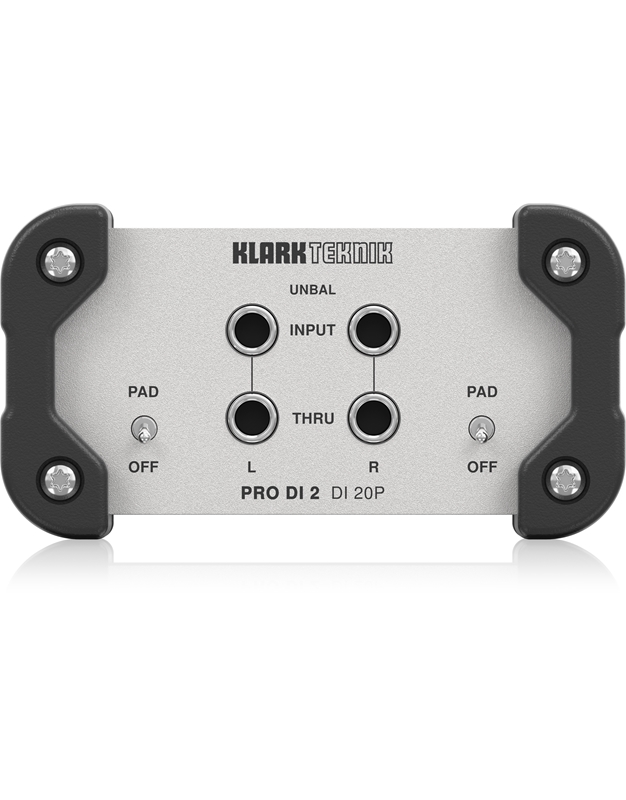 KLARK TEKNIK DI-20P Passive Stereo DI Box
