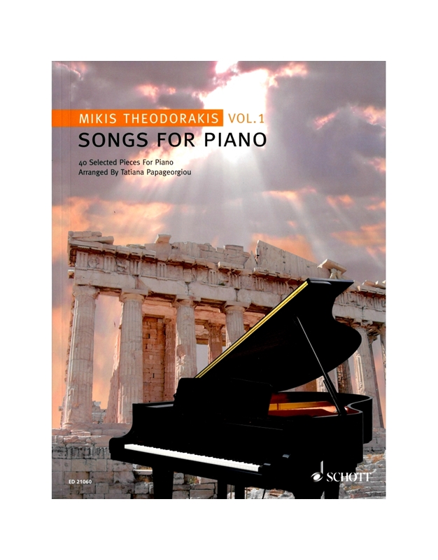 Theodorakis Mikis - Songs For Piano Vol. I