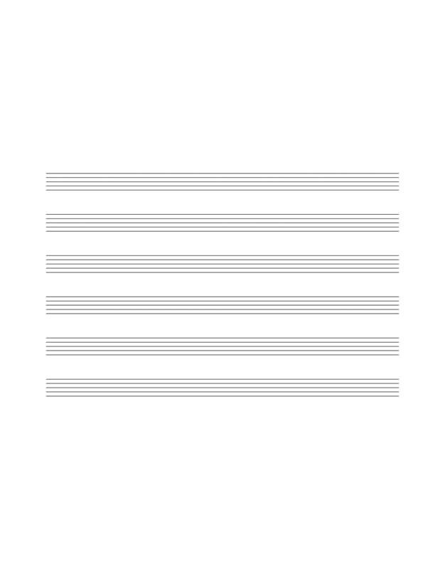 Τετράδιο Μουσικής Σπιράλ - 50/6 (50 Φύλλα, 6 Πεντάγραμμα/Σελίδα)