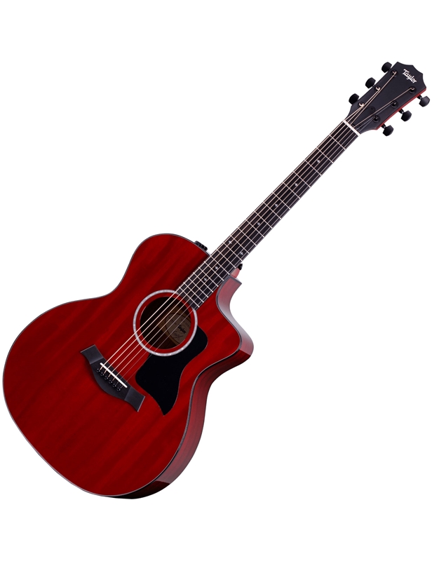 TAYLOR 224ce DLX LTD Trans Red Electric Acoustic Guitar