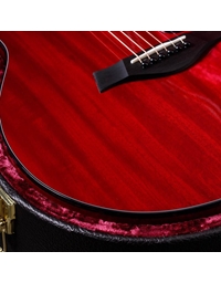 TAYLOR 224ce DLX LTD Trans Red Electric Acoustic Guitar