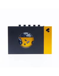 WE ARE REWIND Amy Portable Cassette Player (Yellow Black )