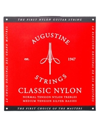 AUGUSTINE Red Set Medium tension Clasical Guitar Strings