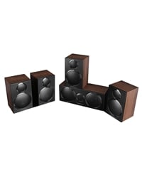 WHARFEDALE DX-3 HCP 5.0 Speaker Package Walnut