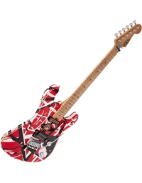 EVH Striped Series Frankie R/B/W R Electric Guitar