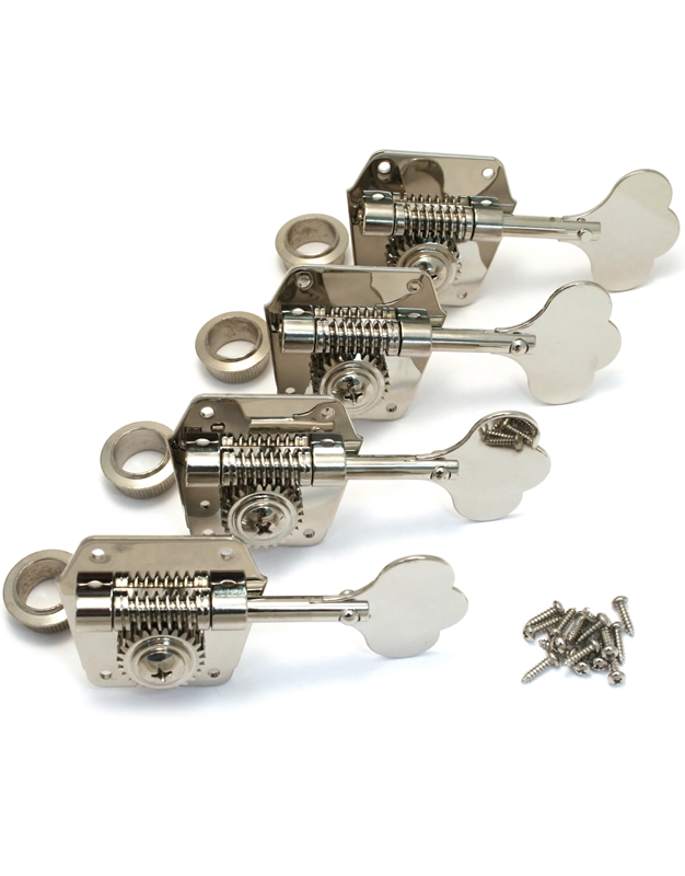 FENDER Pure Vintage Bass Tuning Machines Nickel-Plated Steel for Electric Bass