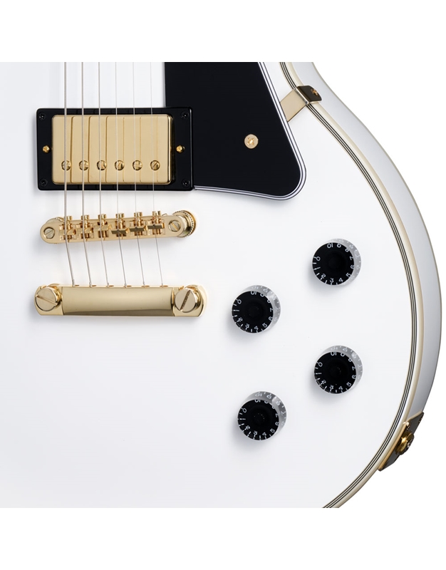 EPIPHONE Les Paul Custom Alpine White GH Electric Guitar