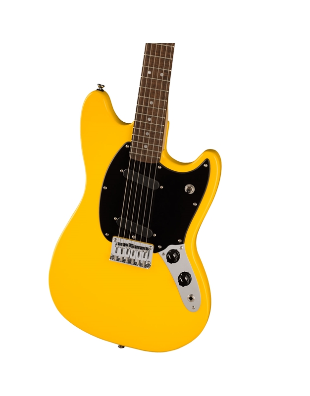 FENDER FSR Squier Sonic Mustang w/ Laurel Black Pickguard Graffiti Yellow Ηλεκτρική Κιθάρα