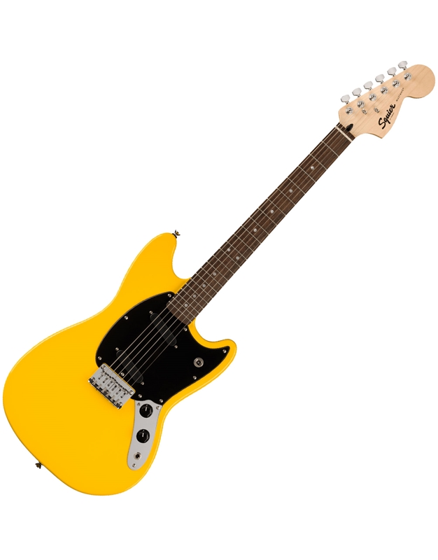 FENDER FSR Squier Sonic Mustang w/ Laurel Black Pickguard Graffiti Yellow Ηλεκτρική Κιθάρα