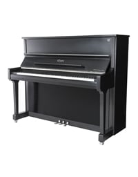 ESSEX EUP-123Ε Upright Piano Polished Black (Chrome)